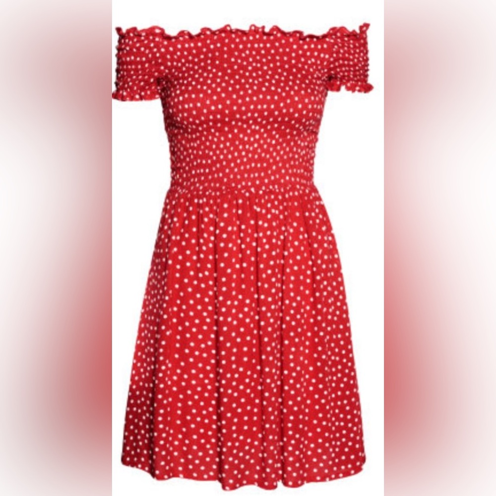 Polka dot sun dress